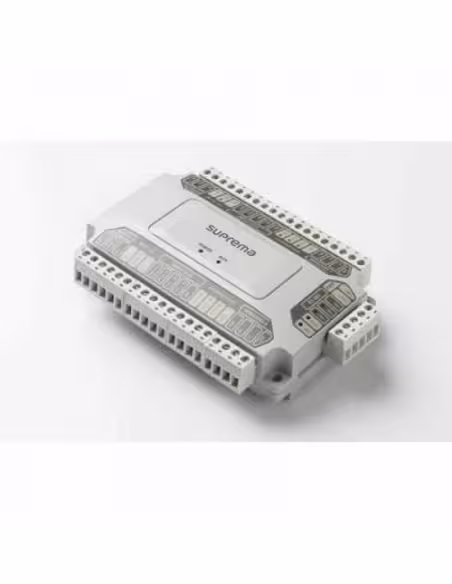 Acheter SUPREMA DM20 SUPREMA. Module 4 portes avec E/S programmables, avec rail DIN, communication via Wiegand et RS485