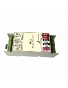 Xpr ru2 xpr. Módulo seguro (eletrônica de alta parada) de 2 relés de porta. Compatível com alcance autônomo e offline.