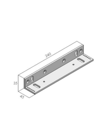Acquistare OPENERS MBEX300-L OPENERS. Staffa di fissaggio a L per MEX430 / MEX630