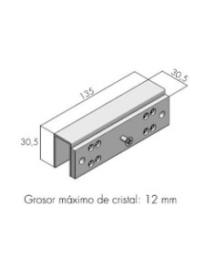Acheter OPENERS MHAX180-U OPENERS. Équerre de fixation en U pour MEX100