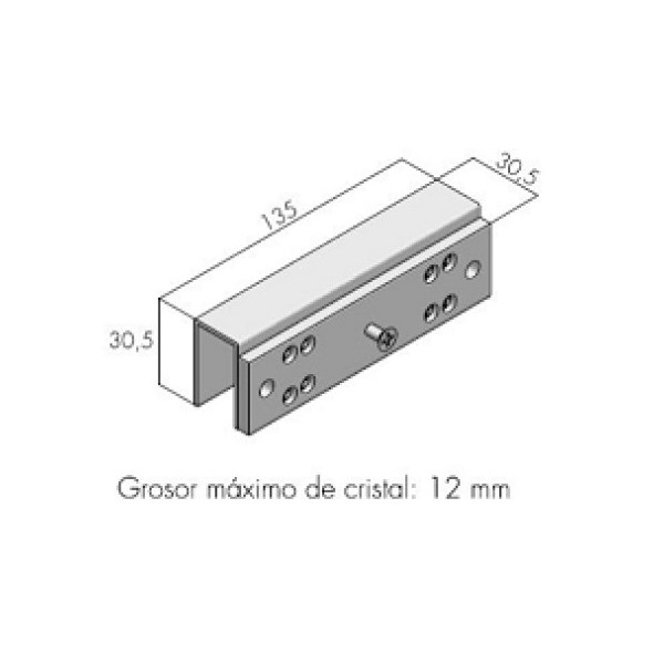 Acheter OPENERS MHAX180-U OPENERS. Équerre de fixation en U pour MEX100