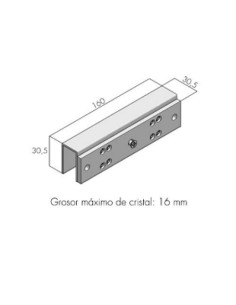 Acheter OPENERS MHAX300-U OPENERS. Équerre de fixation en U pour MEX430 / MEX630