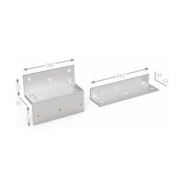 Acquista OPENERS MEXZ4 OPENERS. Staffa di fissaggio a Z per MEX530. Modello identico al MBAX600-Z
