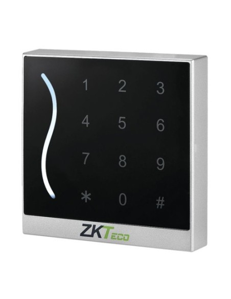 Zkteco proid30-Bem Zkteco. Leitor de proximidade em com teclado para o exterior em preto