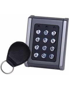 XPR EX6PM-73C XPR. Leitor de proximidade autônomo em com teclado ao ar livre 1000 códigos / cartões RS485