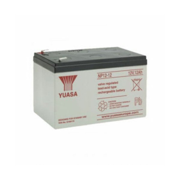 Yuasa Bat 12v12a Yuasa. Bateria de 12 v 12ah.