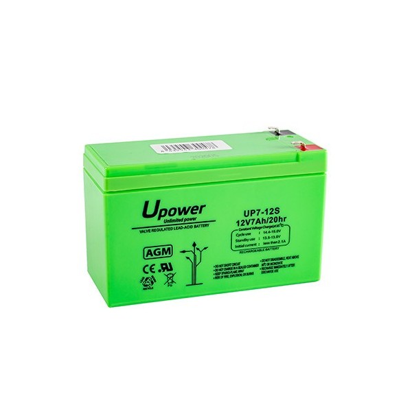 OEM max 12v7a casmar. Bateria Mainttrona de 12 v 7 ah.