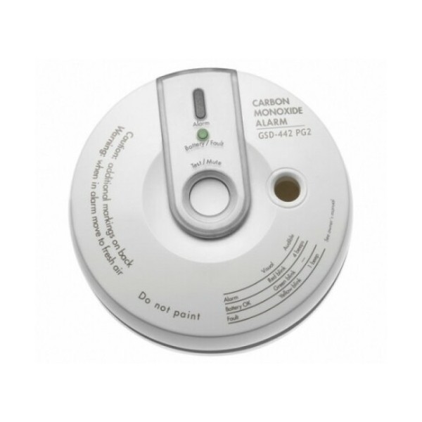 Visonic GSD442PG2 CO VISÃO. Detector de monóxido de carbono via rádio