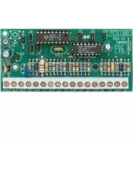 DSC PC5108 DSC. 8 módulo de ampliação de zoneamento