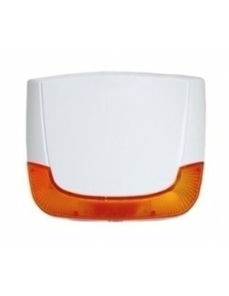 Risco RWS401A8000B Risco. Exterior Sirena Lumin8 via rádio Bidirecional autônomo com lente âmbar