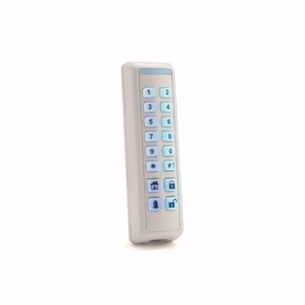 Acheter RISCO RW132KL2P00A RISCO. Clavier LED radio Prox. pour LightSYS/Agility. Blanc