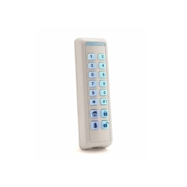 Acquistare RISCO RW132KL2P00A RISCO. Tastiera LED via radio Prox. per Lightsys/Agility. Bianca