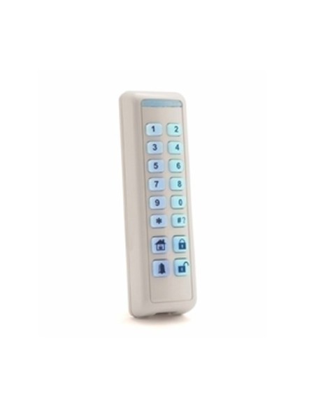 Risco RW132KL2P00A Risco. Teclado LED via Radio Prox. para luzes de luzes / agilidade. Branco