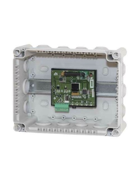 Acheter DESICO A2003W DESICO. Interface émetteur/récepteur radio pour la connexion jusqu’à 4 modules de porte (8 portes) sans fi
