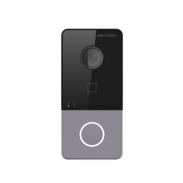 Kaufen HIKVISION BASIC DS-KV6113-WPE1 HIKBASIC. IP-Video-Türsprechanlage für den Außenbereich mit 1 Ruftaste und M-Proximity-Les