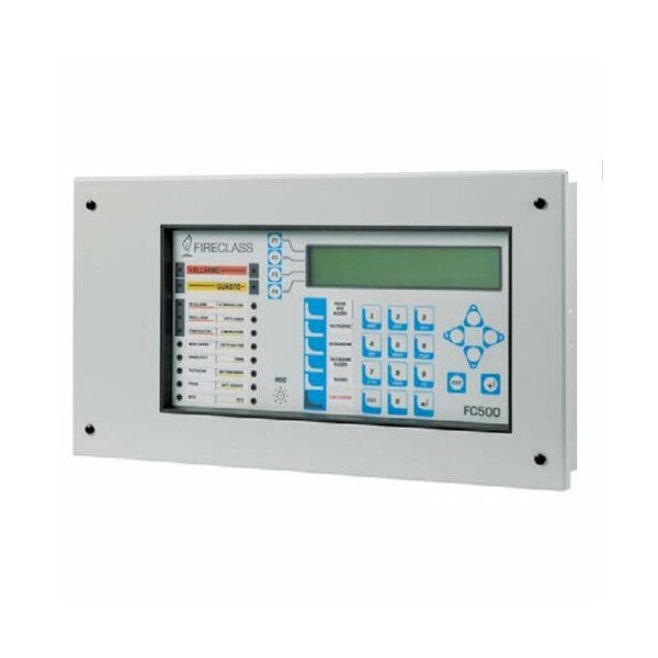 Fireclass fc500rep-2 fireclass. Painel Repetidor Básico para Analógico FC500 Series Central