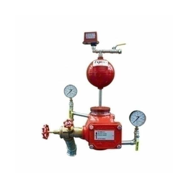 Tyco Kit AV-1-300-4 RB Tyco. Posto de controle de sprinklers de 4 "com flocos / flange