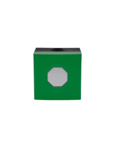 STI SS3 3W14 Sti. Pushbutton SS3. Botão branco de habitação verde. Não intertravar.