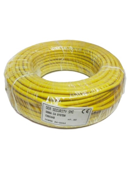 Segurança Dea CV-SMCA-100 Dea Segurança. Cabo de conexão para SISMA CA / SISMA CA PF - Rolo de 100 m