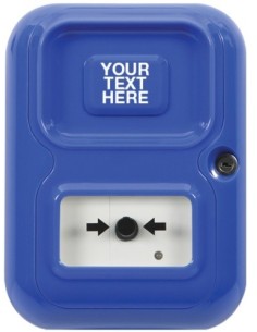 Acheter STI STI-AP-1-B-X STI. Bouton-poussoir Alert Point. Couleur bleue.