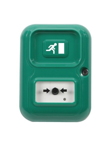 Acheter STI STI-AP-1-G-R STI. Bouton-poussoir Alert Point. Couleur verte.