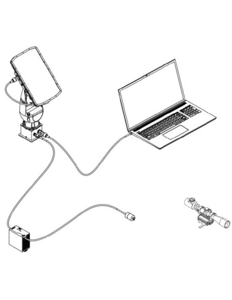 Pasterizador Global de Sp-3D. Kit de montagem para radar rotativo de observação