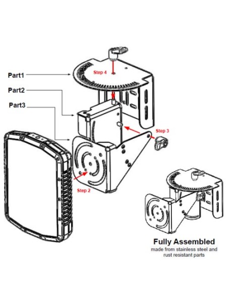 Comprar SPOTTER GLOBAL SP-MOUNT-1-PQT SP-MOUNT-1-PQT SP-MOUNT-1-PQT