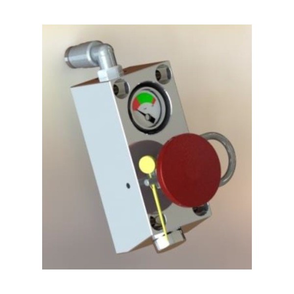 Firfire Airfire Arfacpuld. Botão de ativação manual para usinagem de parede com porta extra.