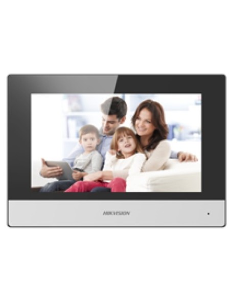 Hikvision Basic DS-KH6320-WTE1 / UE Hikbasic. Consola IP Interior com 7 "Touch Screen para IP 12 VCC WiFi Retrato de Vídeo. 