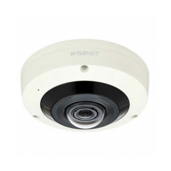 Visão de Hanwha XNF-8010R HANWHA Vision. FISHEYE 360º IP 4MPX Hemysfice câmera 360º 1.6mm IR 15 m WDR 12VDC / PoE +.