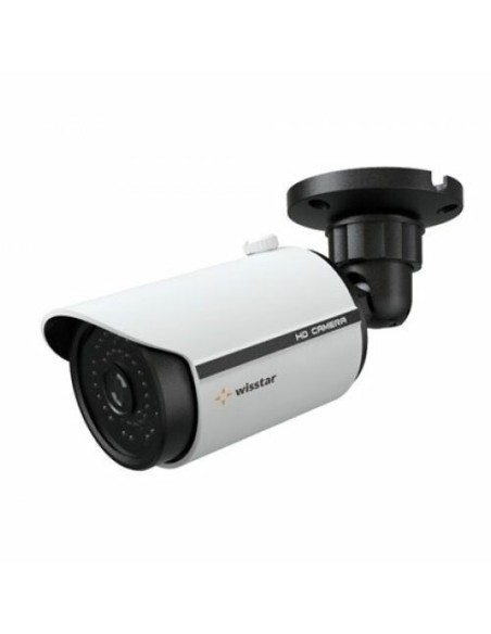 Wisstar WS-4325-I Wisstar. LEDs 4MPX IR 30M Bullet IRC com ICR fixado 3,6 mm H.265 IP66 12VDC / PoE