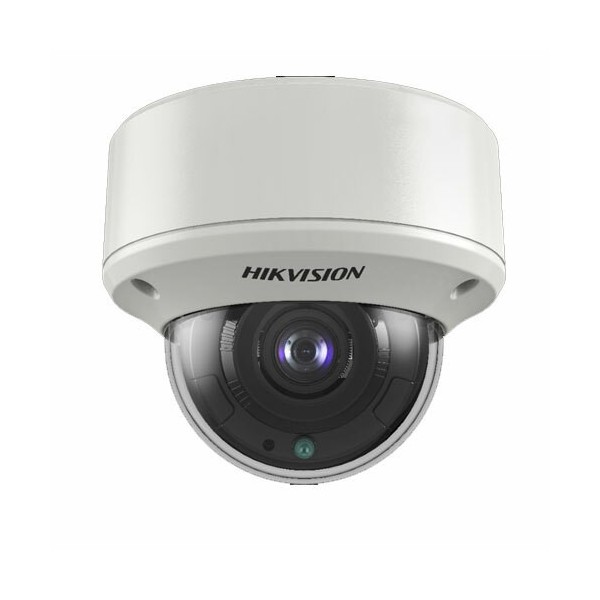 Hikvision Pro DS-2CE59H8T-AVPIT3ZF HIKPRO. Câmera Mini-Dome 4 em 1 (HD-TVI AHD HD-CVI e analógico) 5MPx Motorized Optics 2.7-13