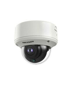 Hikvision Pro DS-2CE59U7T-AVPIT3ZF HIKPRO. Câmera Mini-Dome 4 em 1 (HD-TVI AHD HD-CVI e analógico) 8MPX Opógrafo motorizado 2.7-
