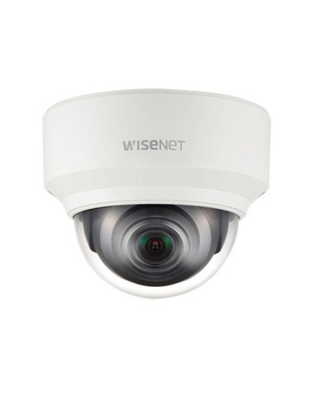 Visão de Hanwha XND-6080 Hanwha Vision. Mini-Dome 2MPX câmera de mini-dome óptica motorizada 2.8-12mm WDR 150dB PoE / 12VDC.