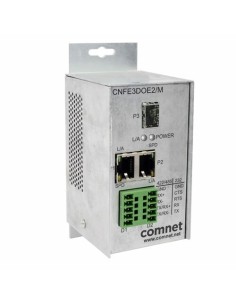 Kaufen COMNET CNFE3DOE2/M COMNET. Tx/Rx von 2 Datenkanälen RS232/RS422/RS485 über Ethernet. 2 RJ45 + 1 SFP 100 Mbit/s. Netzteil