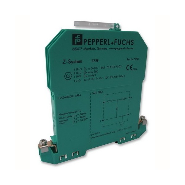 Acheter OEM Z728 CASMAR. Barrière Zener pour sirènes conventionnelles à sécurité intrinsèque