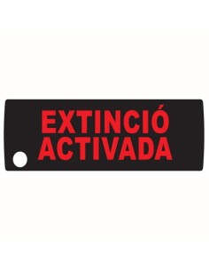 Venitem et-vn59x-ct venitem. Etiqueta para o indicador de extinção da série VN59X. Catalão.