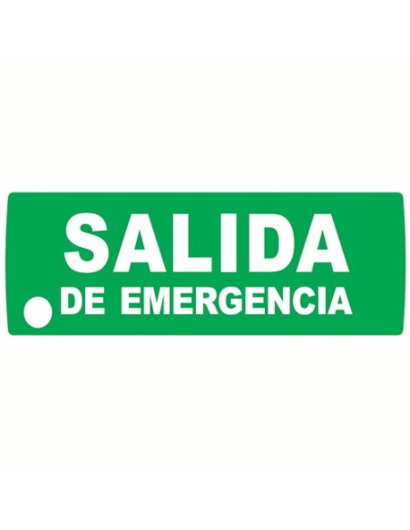 Venitem et-vn59x-se venitem. Etiqueta para o indicador de extinção da série VN59X. Saída de emergência.