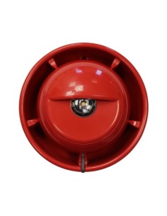 Ziton Scrf-SWR ZITON. Sirene interior via rádio com indicador de alarme de parede (VAD). Cor vermelha