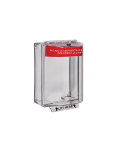 Sti sti 13120fr sti. Capa protetora IP54 com sirene para botão de superfície