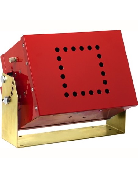 FirePro FP-1200T Firepro. Gerador de aerossol de 1200 gramas de ativação elétrica e térmica. Acabamento de aço pintado em Roj