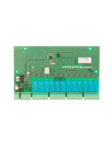 XPR WS4-RB-12-E XPR. Eletrônica com 12 relés Sair compatível com o WS4 permite gerenciar as funções de controle de levantamento.
