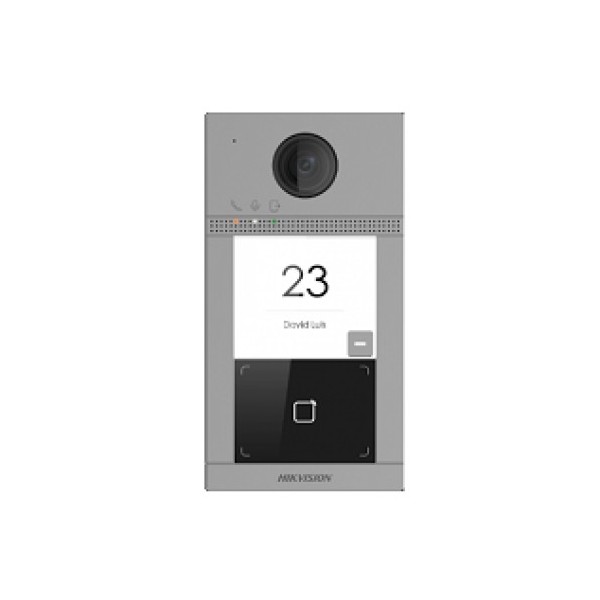 Comprare HIKVISION BASIC DS-KV8113-WME1/FLUSH HIKBASIC. Videocitofono IP da esterno con 1 pulsante di chiamata per montaggio a i