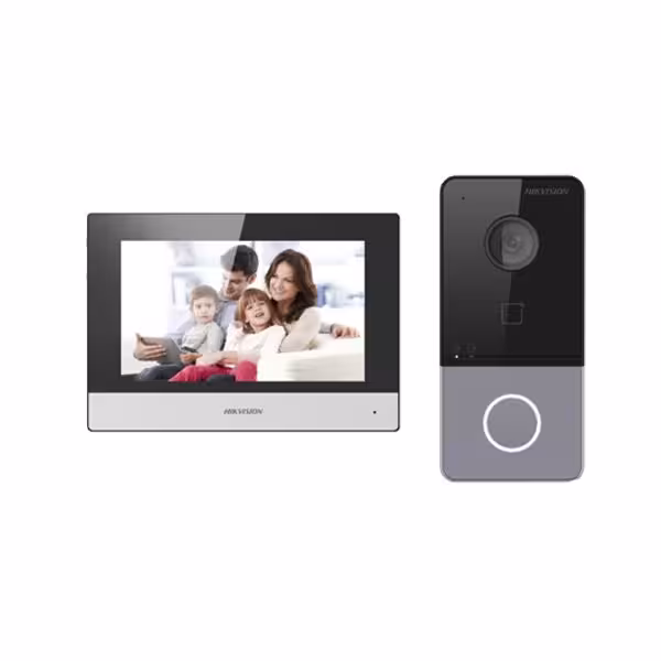 Kaufen HIKVISION BASIC DS-KIS603-P HIKBASIC. IP-Video-Türsprechanlagen-Kit mit 1 Ruftaste. Enthält: 1x DS-KV6113-WPE1 DS-KH6320