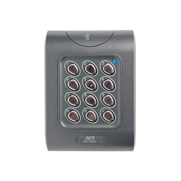 Acre MF1050E Acre. Reader de proximidade do Mifare com relógio de teclado e dados / wiegand