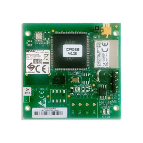 Risco RW33200W000A Risco. Módulo de comunicação multicanal WiFi para o Central Wicomm Pro