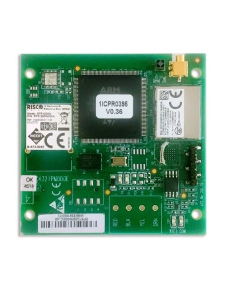 Risco RW33200W000A Risco. Módulo de comunicação multicanal WiFi para o Central Wicomm Pro