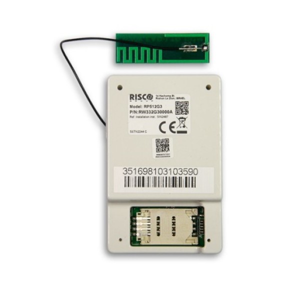 Risco RW332G20000A Risco. MultiChannel 2G Módulo de Comunicação do Grau 2 para Centro Wicomm Pro e Lightsys +.