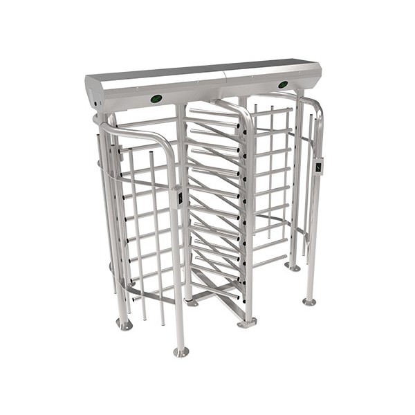 Acheter ZKTECO FHT2300D-316 ZKTECO. Tourniquet double bidirectionnel pleine hauteur en acier SUS316.
