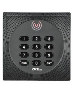 Acheter ZKTECO KR614-OSDP ZKTECO. Lecteur double EM/MF avec clavier, IP64, connexion RS485 et OSDP. Compatible avec le contrôleu